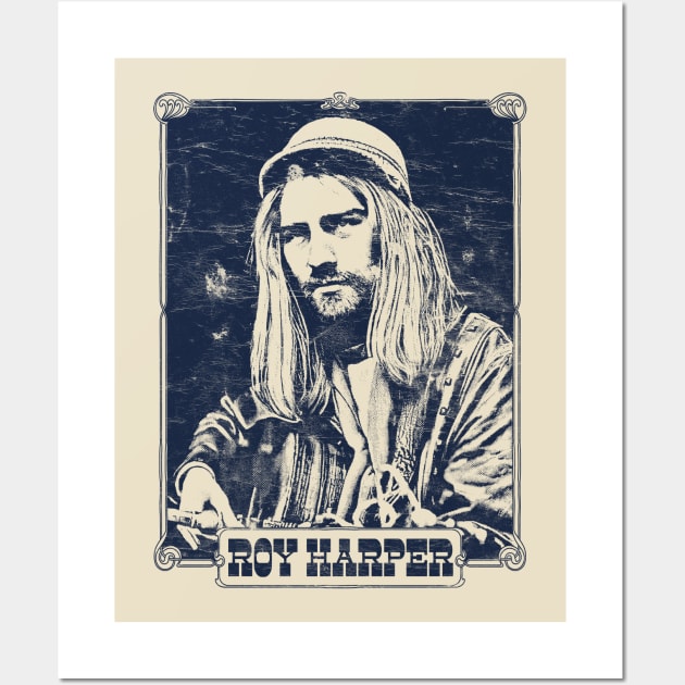 Roy Harper // 60s Folk Music Fan Wall Art by DankFutura